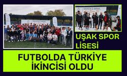 Uşak Spor Lisesi Futbolda Türkiye İkincisi Oldu