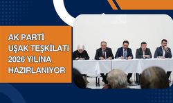AK Parti Uşak Teşkilatı 2026 Yılına Hazırlanıyor