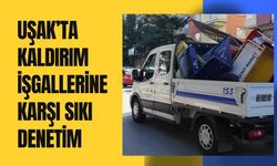 Uşak’ta Kaldırım İşgallerine Karşı Sıkı Denetim Başladı