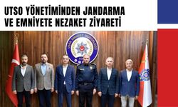 UTSO Yönetiminden Jandarma ve Emniyete Nezaket Ziyareti