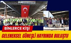 Binlerce Kişi Geleneksel Güneşli Hayrında Buluştu
