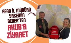 AFAD İl Müdürü Yasemin Bebek’ten AKUB’a Ziyaret