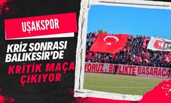 Uşakspor Kriz Sonrası Balıkesir’de Kritik Maça Çıkıyor