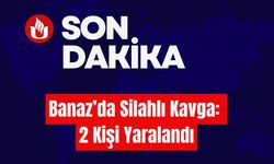 Banaz’da Silahlı Kavga: 2 Kişi Yaralandı