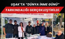 Uşak’ta “Dünya İnme Günü” farkındalığı gerçekleştirildi