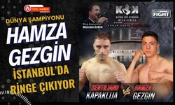 Dünya Şampiyonu Hamza Gezgin İstanbul’da Ringe Çıkıyor