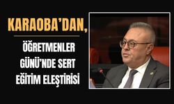 Karaoba’dan Öğretmenler Günü’nde Sert Eğitim Eleştirisi
