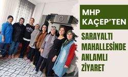 MHP KAÇEP’ten Sarayaltı Mahallesinde Anlamlı Ziyaret
