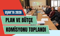 Uşak’ta 2026 Plan ve Bütçe Komisyonu Toplandı