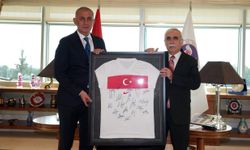 TFF’den AYM Başkanı Kadir Özkaya’ya Ziyaret