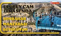 Ulubey Cam Terası’nda Sonbahar Manzarası Büyülüyor