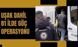 Uşak Dahil 81 İlde Göç Operasyonu: 29 Organizatör Yakalandı