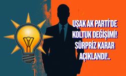 Uşak AK Parti’de Koltuk Değişimi! Sürpriz Karar Açıklandı