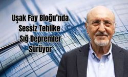 Uşak Fay Bloğu’nda Sessiz Tehlike: Sığ Depremler Sürüyor