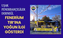 Fenerbahçeliler Derneği Fenerium TIR’ına Yoğun İlgi Gösterdi