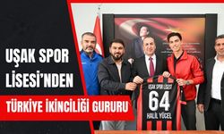 Uşak Spor Lisesi’nden Türkiye İkinciliği Gururu