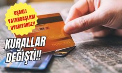 Uşaklı Vatandaşları Uyarıyoruz!! Kurallar Değişti!!