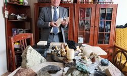 35 YILDA İNANILMAZ BİR DOĞALTAŞ KOLEKSİYONUNA SAHİP