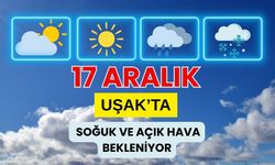 17 Aralık 2025’te Uşak’ta Soğuk ve Açık Hava Bekleniyor