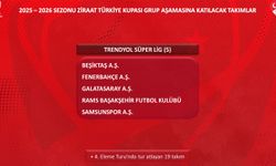Türkiye Kupası Grup Kurası 5 Aralık’ta Çekiliyor