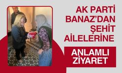 AK Parti Banaz’dan Şehit Ailelerine Anlamlı Ziyaret