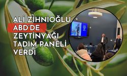Ali Zihnioğlu ABD’de zeytinyağı tadım paneli verdi
