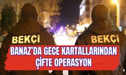 Banaz’da Gece Kartallarından Çifte Operasyon