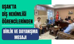 Diş Hekimliği Öğrencilerinden Birlik ve Dayanışma Mesajı