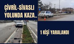 Çivril'deki Trafik Kazasında 1 kişi Yaralandı