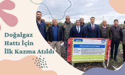 Köprübaşı’nda Doğalgaz Hattı İçin İlk Kazma Atıldı