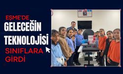 Eşme’de Geleceğin Teknolojisi Sınıflara Girdi
