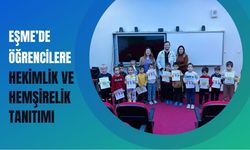 Eşme’de Öğrencilere Hekimlik ve Hemşirelik Tanıtımı