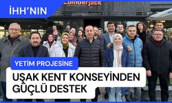 İHH’nın Yetim Projesine Uşak Kent Konseyinden Güçlü Destek