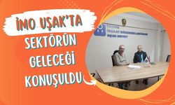 İMO Uşak’ta Sektörün Geleceği Konuşuldu
