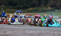 Körfezde NİMOSK Karting Yarışı Nefes Kesti