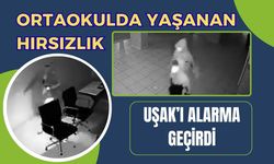 Ortaokulda Yaşanan Hırsızlık, Uşak’ı Alarma Geçirdi