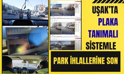 Uşak’ta Plaka Tanımalı Sistemle Park İhlallerine Son