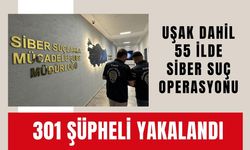 Uşak Dahil 55 İlde Siber Suç Operasyonu