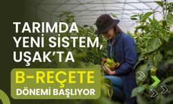 Tarımda Yeni Sistem, Uşak’ta B-Reçete Dönemi Başlıyor