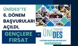 ÜNİDES’te 6. Dönem Başvuruları Açıldı, Gençlere Fırsat