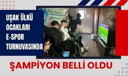 Uşak Ülkü Ocakları E-Spor Turnuvasında Şampiyon Belli Oldu