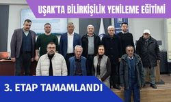Uşak’ta Bilirkişilik Yenileme Eğitimi 3. Etap Tamamlandı