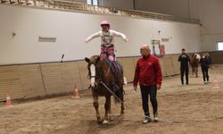 Nevşehir’de Özel Sporcular Para Atlı Cimnastikte Sahne Aldı