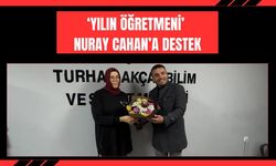 ‘Yılın Öğretmeni’ Nuray Cahan’a destek