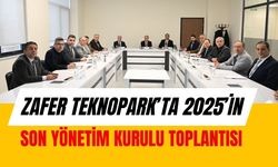 Zafer Teknopark’ta 2025’in Son Yönetim Kurulu Toplantısı