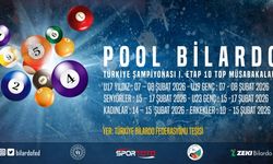 Pool Bilardo Türkiye Şampiyonası 1. Etap Ankara’da Başlıyor