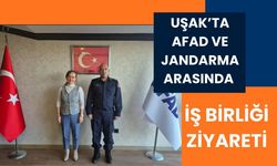 Uşak’ta AFAD ve Jandarma Arasında İş Birliği Ziyareti