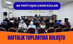 AK Parti Kadın Kolları Haftalık Toplantıda Buluştu