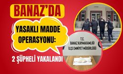 Banaz’da Yasaklı Madde Operasyonu: 2 Şüpheli Yakalandı