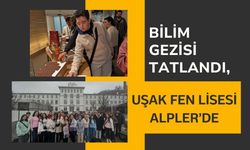 Bilim gezisi tatlandı, Uşak Fen Lisesi Alpler’de